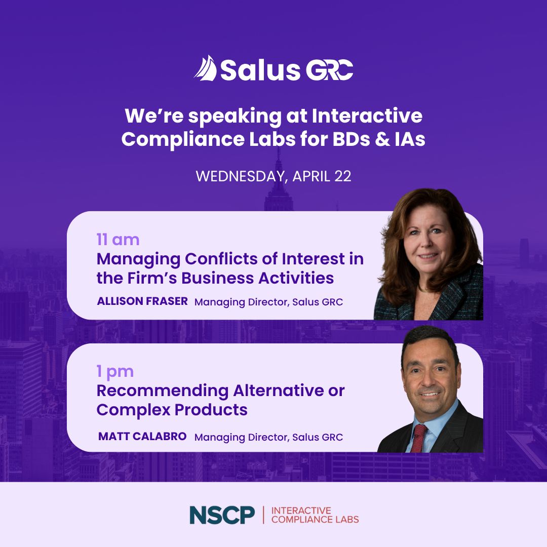 Interactive Compliance Labs — event social graphic